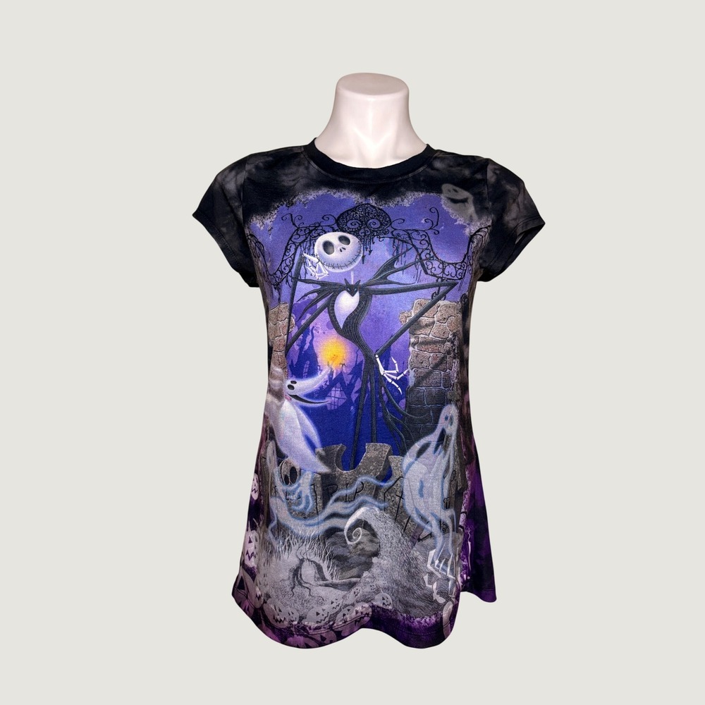 Y2K Disney Scene Nightmare Before Christmas Jack Skellington Shirt #15
